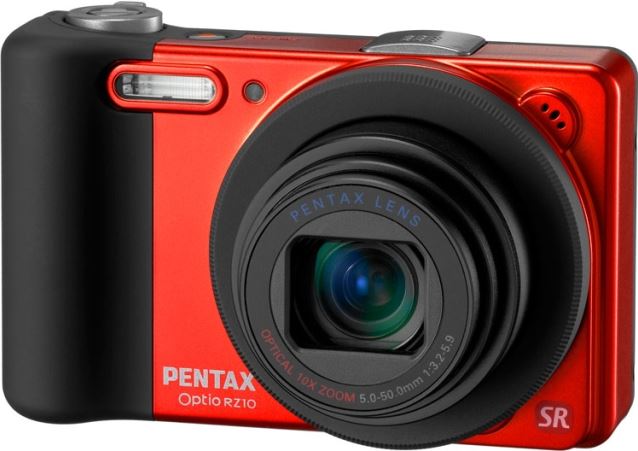 Pentax Optio RZ10 rood