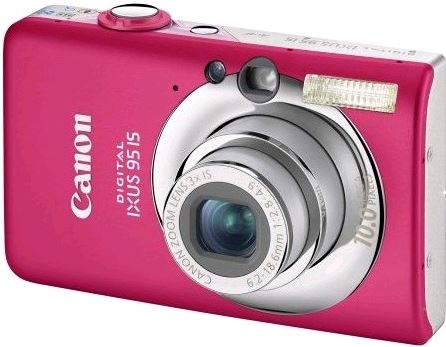 Canon Digital IXUS 95 IS rood