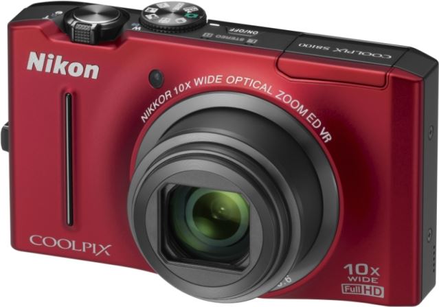 Nikon COOLPIX S8100 rood