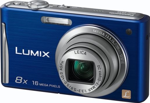 Panasonic Lumix DMC-FS35 blauw