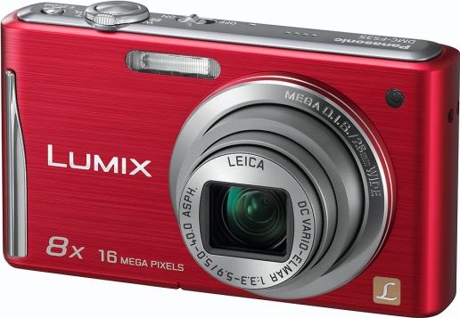 Panasonic Lumix DMC-FS35 rood