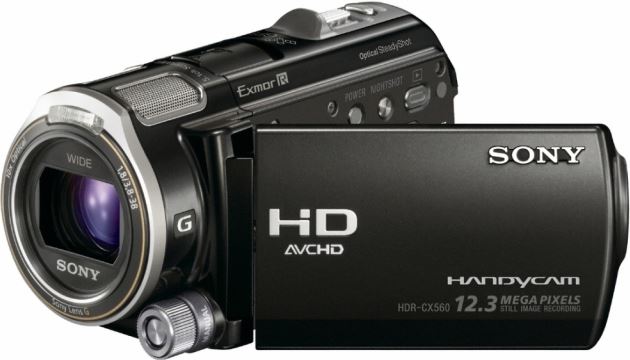Sony HDR-CX560VE zwart