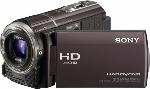 Sony HDR-CX360VEB bruin