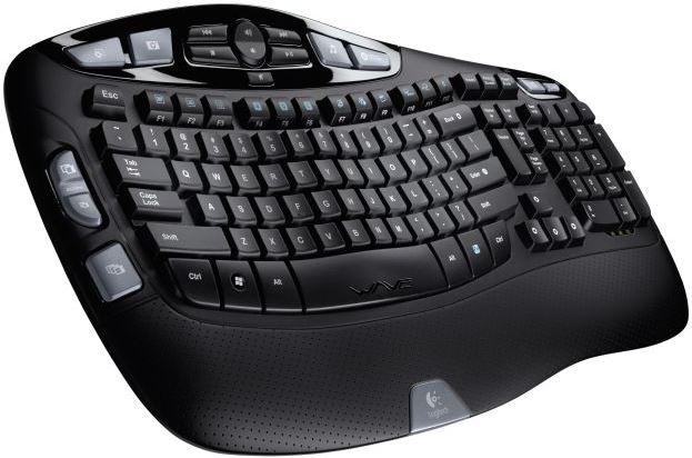 Logitech Wireless Keyboard K350, BE