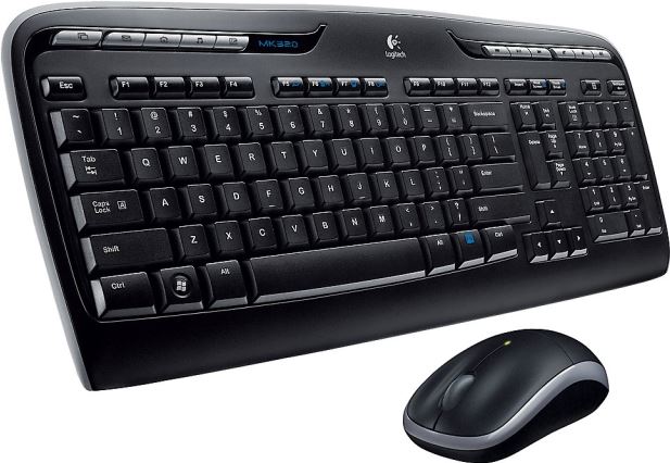 Logitech Wireless Desktop MK320, US