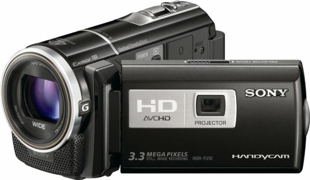 Sony HDR-PJ10E zwart