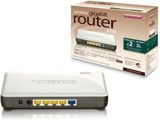 Sitecom Wireless Gigabit Router 300N WL-368