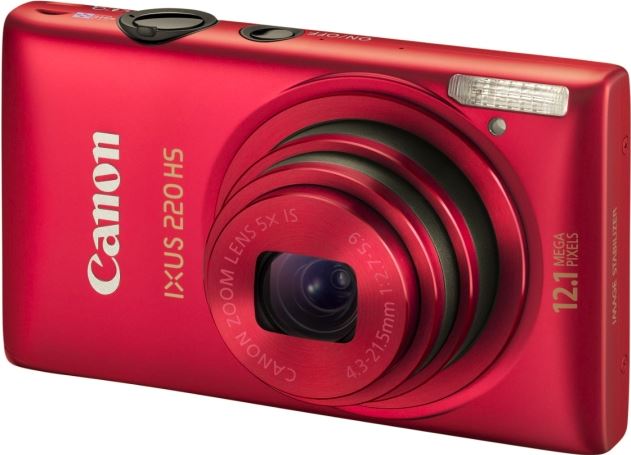 Canon Digital IXUS 220 HS rood