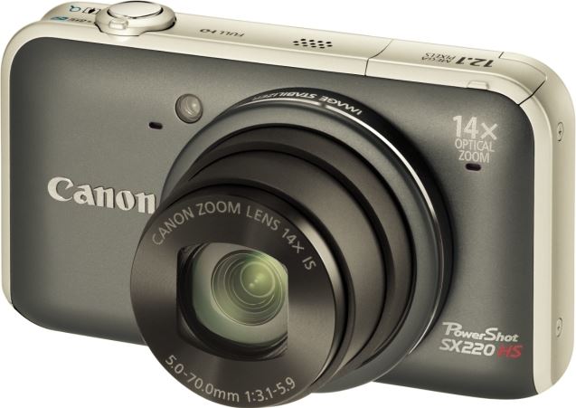 Canon PowerShot SX220 HS grijs
