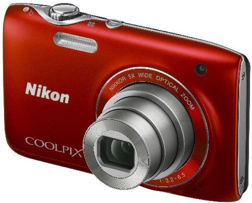 Nikon COOLPIX S3100 rood