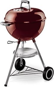Weber One-Touch Original houtskool barbecue / rood / porselein / rond