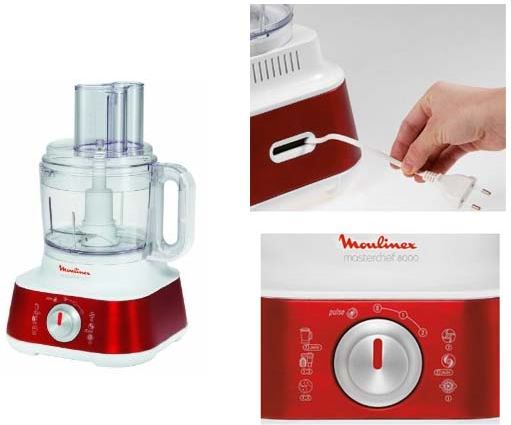 Moulinex FP657G wit, rood keukenmachine | Archief | Kieskeurig.nl | kiezen