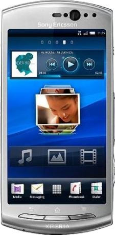 Sony Ericsson Xperia neo zilver