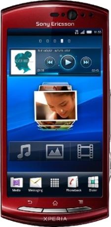 Sony Ericsson Xperia neo rood