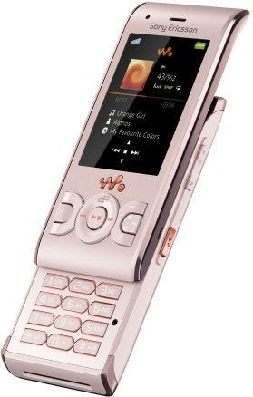 Sony Ericsson W595 roze