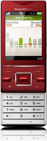 Sony Ericsson Hazel GreenHeart rood