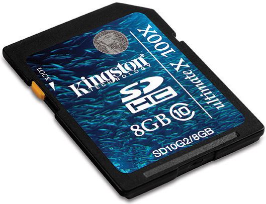 Kingston 8GB SDHC G2 Card