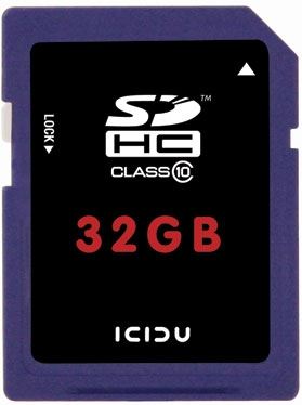 Icidu Class 10 Hi-Speed Secure Digital Kaart 32GB
