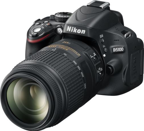 Nikon D5100 + AF-S DX NIKKOR 18-55mm + AF-S DX NIKKOR 55-300mm zwart