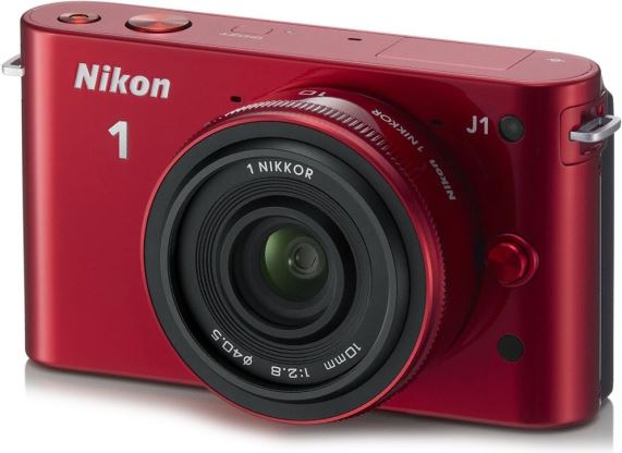 Nikon 1 J1 + 1 NIKKOR 10mm rood