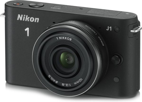 Nikon 1 J1 + 1 NIKKOR 10mm zwart