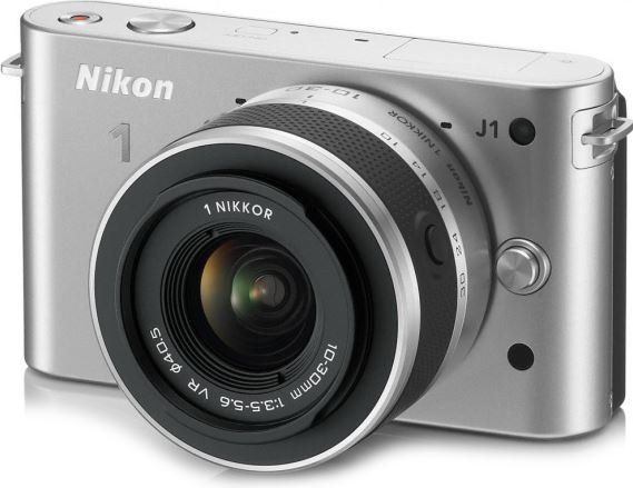 Nikon 1 J1 zilver