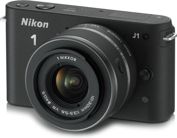 Nikon 1 J1 en 10-30mm VR zwart