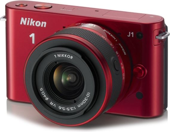 Nikon 1 J1 + 1 NIKKOR 10-30mm rood