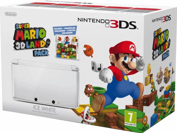 Nintendo 3DS wit / Super Mario 3D Land