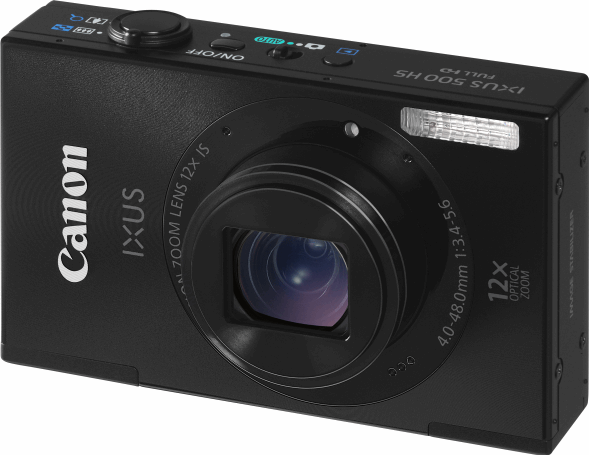 Canon Digital IXUS 500 HS zwart