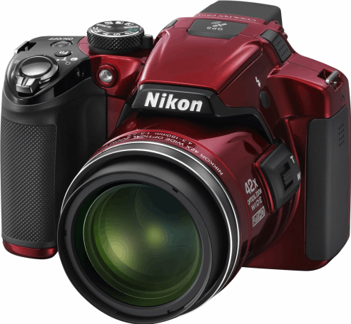 Nikon COOLPIX P510 rood