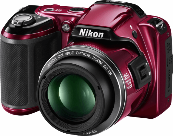 Nikon COOLPIX L810 rood