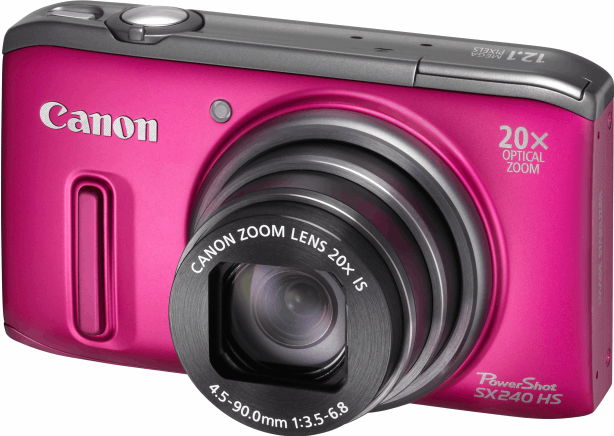 Canon PowerShot SX240 HS roze