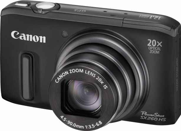 Canon PowerShot SX260 HS zwart