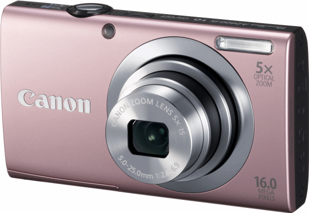 Canon PowerShot A2400 IS roze