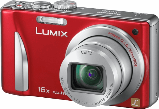 Panasonic Lumix DMC-TZ25 rood