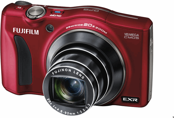 Fujifilm FinePix F750EXR rood