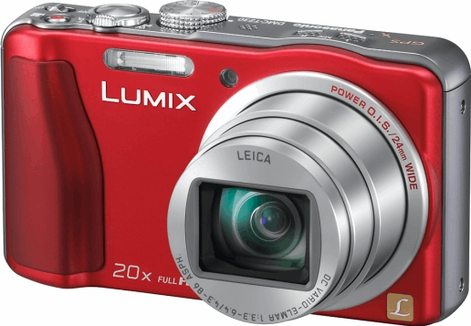 Panasonic Lumix DMC-TZ30 rood