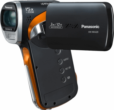 Panasonic HX-WA20 Dual camera oranje, titanium
