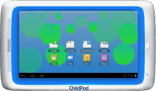 Archos ChildPad Arnova 7,0 inch / blauw, zilver / 4,00 GB
