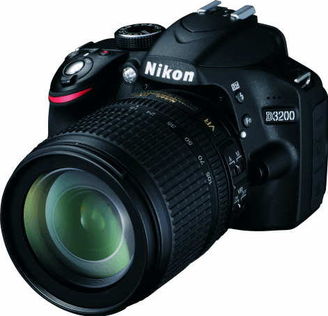 Nikon D3200 + AF-S DX NIKKOR 18-105mm zwart