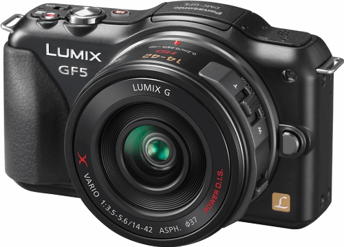 Panasonic Lumix DMC-GF5X + G VARIO 14-42mm zwart