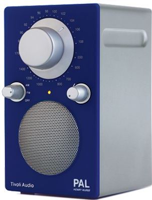Tivoli Audio Pal blauw, zilver