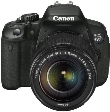 Canon EOS 650D en EF-S 18-135mm IS STM zwart