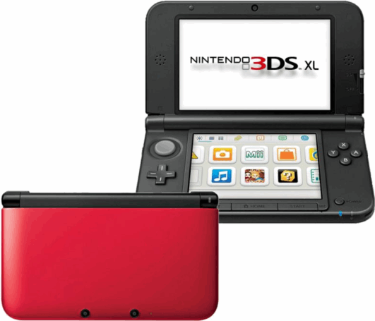 Nintendo 3DS XL zwart, rood