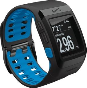 TomTom Nike+ SportWatch GPS - Anthracite/BlueGlow zwart, blauw