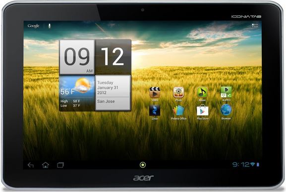 Acer ICONIA Tab A210 WiFi - 16 GB 10,1 inch / grijs / 16 GB