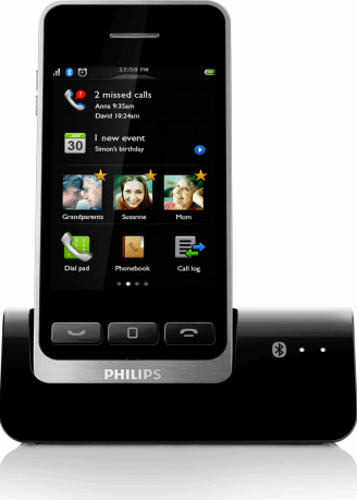 Philips MobileLink Digitale draadloze telefoon met MobileLink S10A