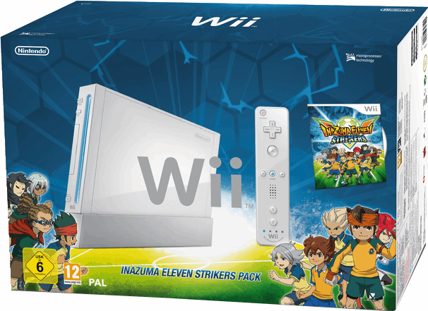 Nintendo Wii Inazuma Eleven Strikers Pack wit / 1