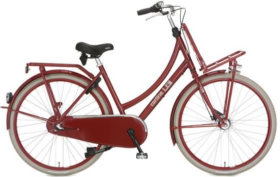 Cortina Utility U4 transport 3-speed (dames/2013) rood / 50 cm, 57 cm / dames